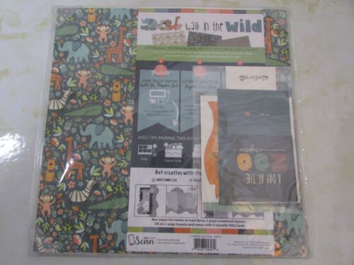 KIWI LANE A Walk in the Wild Club Scrapbooking Kit