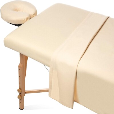 Java Color Massage Table Flat Draw Sheet 1-Pc Large 66x104 Inch 190TC ...