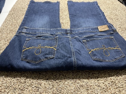 LUCKY BRAND GEORGIA BOOT DENIM DESIGNER 