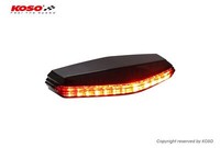 RüCklicht Koso LED GT-06 Rotes Glas Mit Zulassung