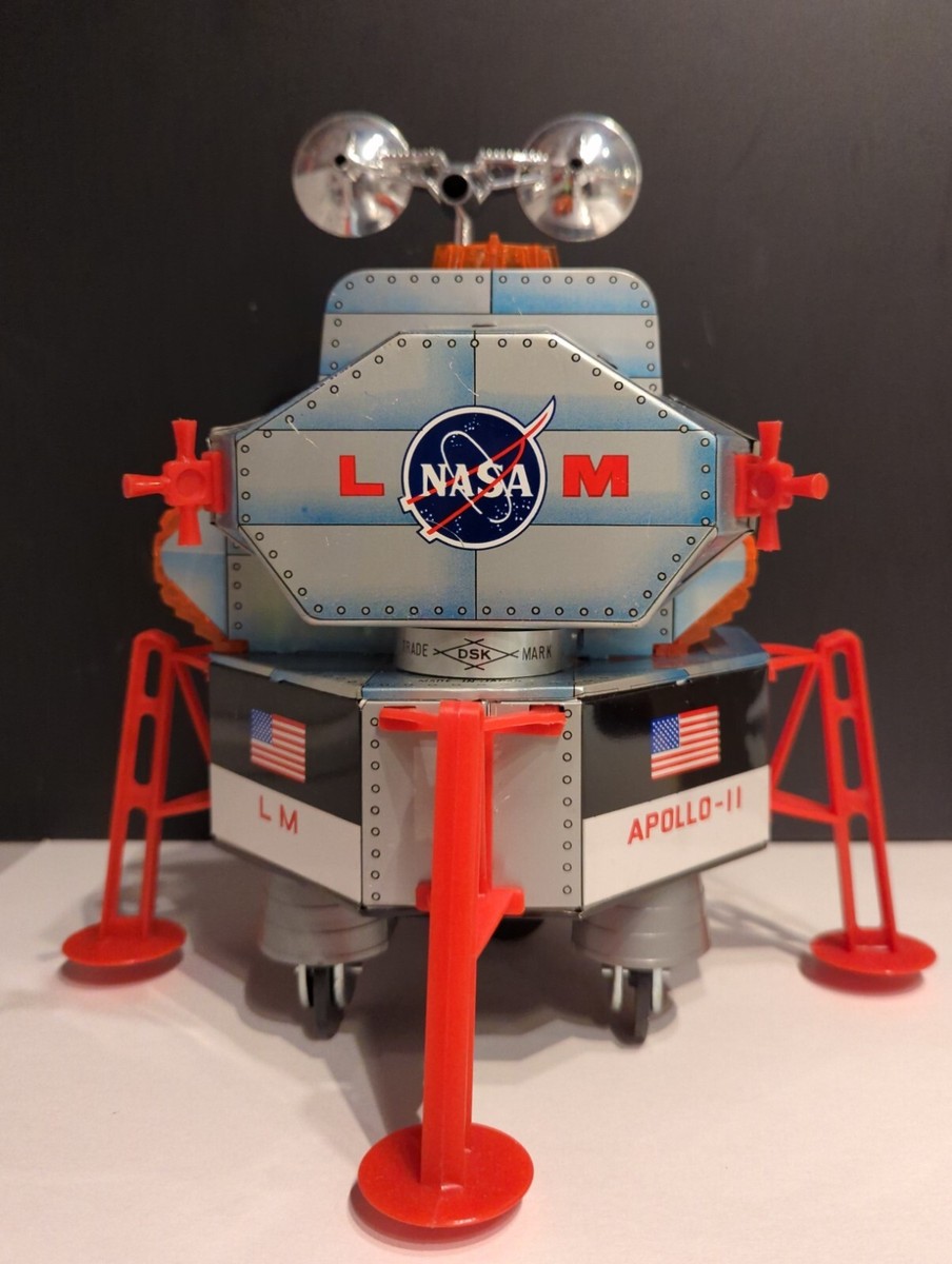 Apollo 11 American Eagle Lunar Module Tin Plate DSK Yonezawa