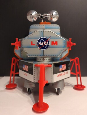 Apollo 11 American Eagle Lunar Module Tin Plate DSK Yonezawa
