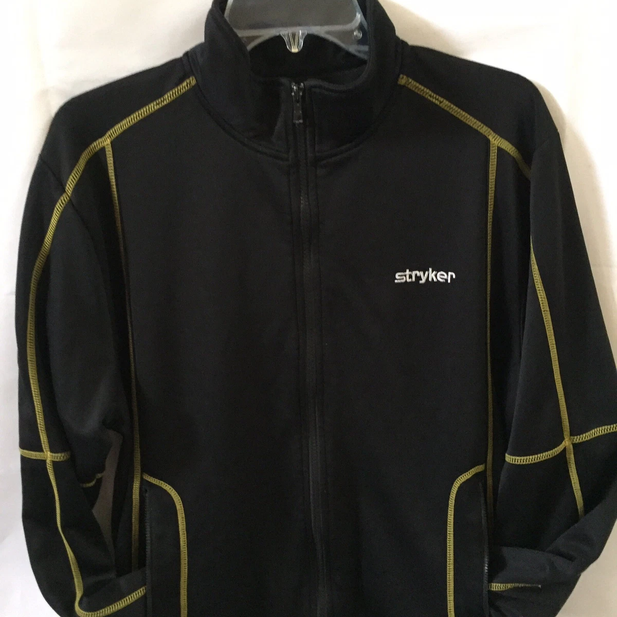 Mens black and yellow clearance jacket