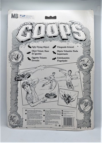 1989 Milton Bradley Goops - Pink Monster Rubber Frisbee 9,5" - Bild 2 von 5