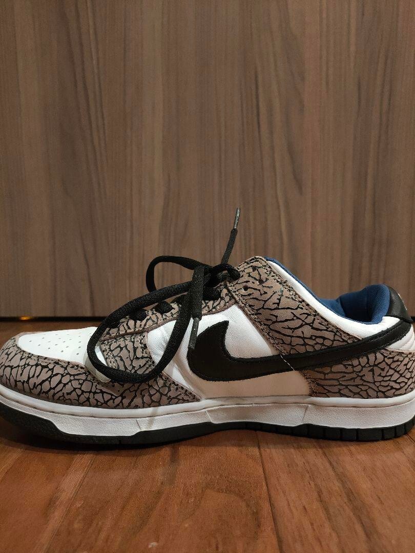 Nike SB Dunk Low Supreme White Cement Size Us 10.5 Pre-Owned Nike SB Dunk Low Supreme White Cement Size Us 10.5 Pre-Owned