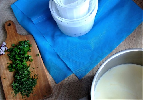Tessuto per Formaggio 61x91cm Blu – 5, Telo per Formaggio, Filtro di Formaggio - Foto 7 di 7