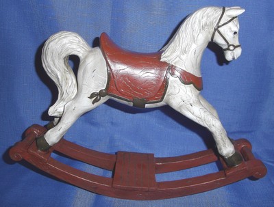 resin rocking horse