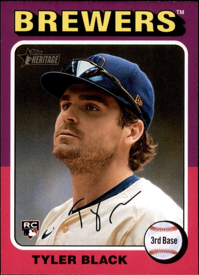 2024 Topps Heritage High Number - Tyler Black #578 - 1 of 1