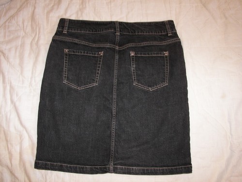 Women's Liz & Co. Stretch Denim Skirt - Size 12 - Picture 4 of 5