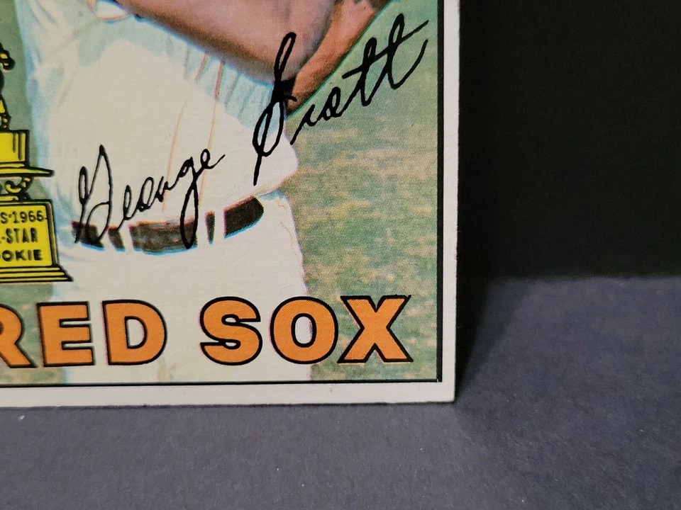 1967 TOPPS #75 GEORGE SCOTT VG-EX RED SOX  - Image 4 of 4