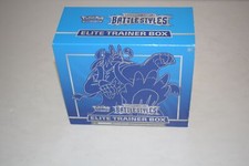 Pokemon TCG Schwert & Schild Kampf Stile Elite Trainer Kiste Nur No Cards