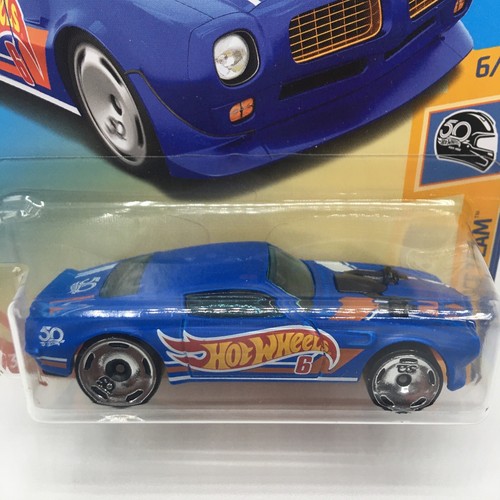 2018 Hot Wheels 70 Pontiac Firebird Blau Neu - Bild 2 von 3