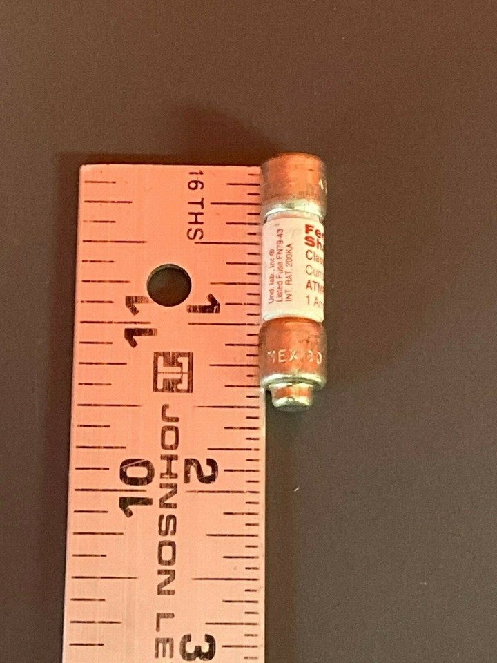 MERSEN ITALIA SPA - ATMR1 - XESATMR1 FUS. ATMR  CLASSE CC  600VAC 600vdc 1a 000000000000898059