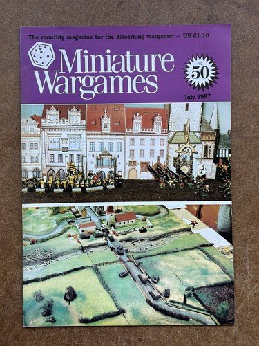 Miniature Wargames magazine, July 1987, no. 50. In excellent condition.