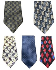 5 Zylos George Machado Mens Silk Neck Tie Neckties Lot