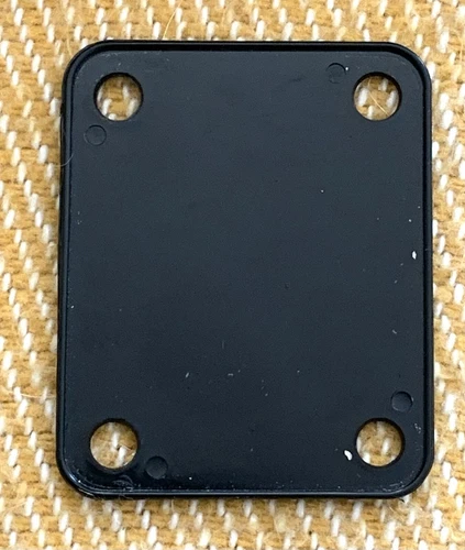 2008 Epiphone by Gibson Thunderbird Bass Guitar Neck Plate Original Black Pad