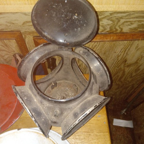 adlake railroad Signal Lantern 4way Red And White - Picture 3 of 13