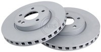 2X A.B.S. Bremsscheibe Beschichtet 18469 FüR Marco Polo W447 Mercedes Vito Mixto