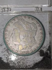 1879 Morgan Silver Dollar $1 Coin 0.9 Fineness Improper Storage 126