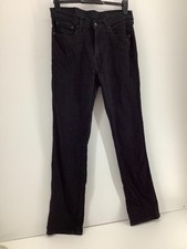 Men's Levi's 541 Athletic Taper Black Jeans W32 L34 Casual Denim Stretch