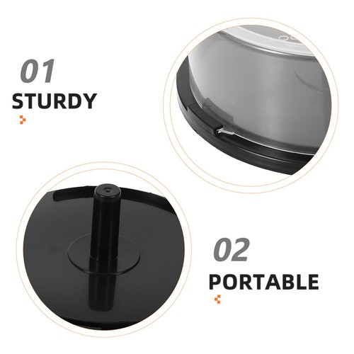 3 Pcs CD Storage Bin Travel and Dvd Plastic Sleeves Organizer Case - 第 7/12 張圖片