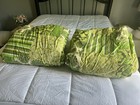 2 Xhilaration Green Floral Patchwork Full comforter Reversible Cotton — photo 5