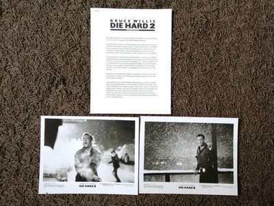 Stirb langsam 2 / Die Hard 2 - Bruce Willis   2 US Pressefotos '90