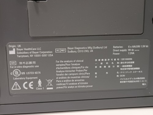 Bayer Healthcare Clinitek Analizzatore di test delle urine compatto di stato, come da foto - Foto 10 di 11