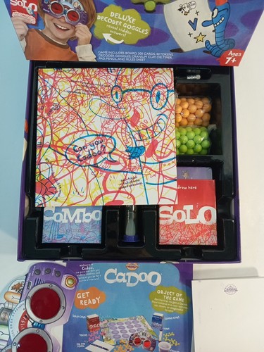 Cranium Cadoo 2007 Game - 8 Challenges - Deluxe Decoder Glasses - New Opened Box - Picture 2 of 12