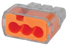 IDEAL - In-Sure™ Push-in 3-Port Wire Connectors, Orange