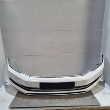 Volkswagen Passat Saloon 2014-2019 Bumper (front) White 0q / C9a 