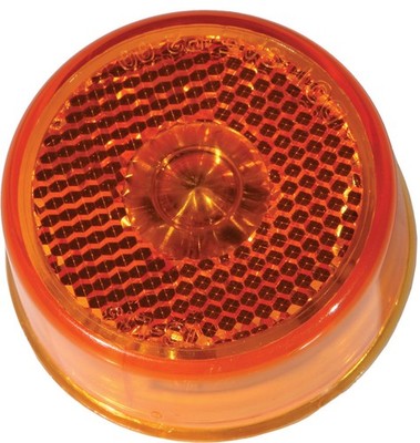 Bluhm Enterprises Round 2.5in. 10 LED Trailer Light Amber #BL-TRLEDRA3