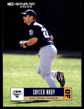 Xavier Nady 2005 Donruss #319 Padres MLB READ FREE SHIPPING AutographDen