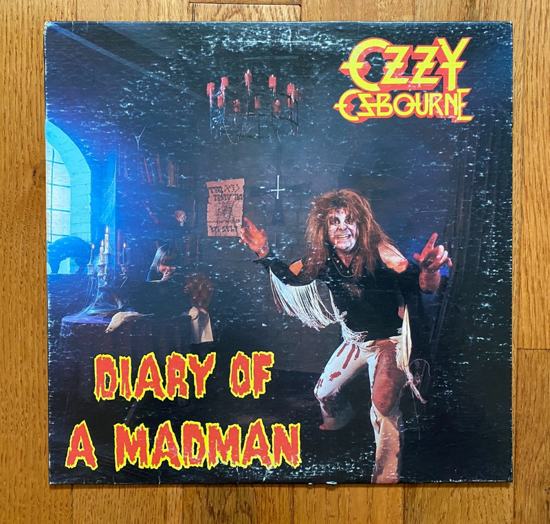 Ozzy Osbourne - Diary of a Madman LP Jet Records 1981 1st Pressing