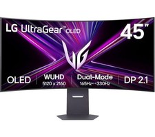 Image of LG UltraGear 45GX950A-B.AEK 5K 45" Curved OLED Gaming Monitor - Black