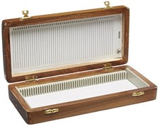 Wooden Slide Storage Box for 50 Slides - Compact and Durable Design