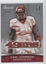 2012 Bowman Silver 14/99 Cam Johnson #115 0o9