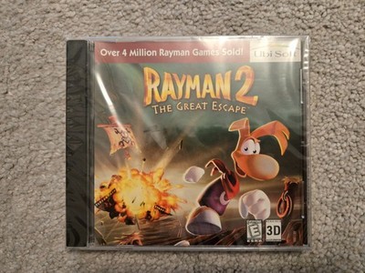 Rayman 2 The Great Escape (PC CD-ROM, 1999) Brand New Sealed