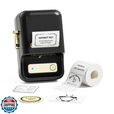 NIIMBOT B21 Label Maker Machine with Tape, 2 Inch Portable Sticke