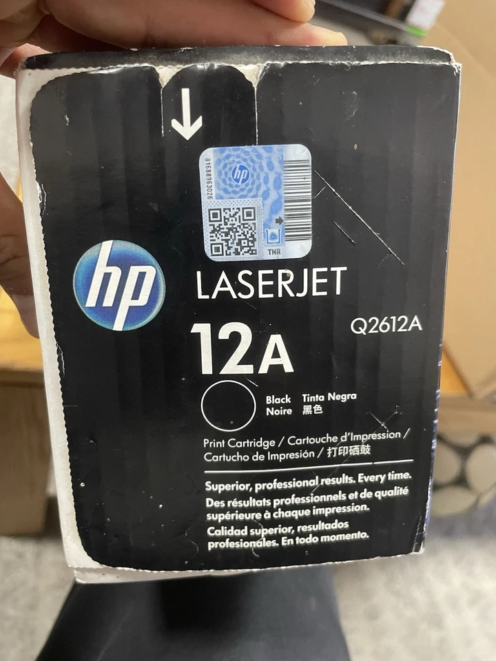 Картридж с тонером HP 12A Q2612A черный - Изображение 2 из 4