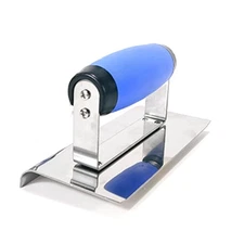 Concrete Hand Edger Groover Concrete Tools Stainless Steel with Soft Grip5179