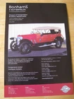 BONHAMS & BUTTERFIELDS MUSEUM OF TRANSPORTATION BROOKLINE 2003 ADVERT A4 FILE 46