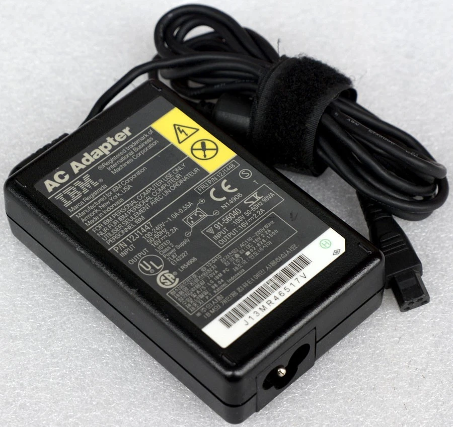 IBM NOTEBOOK NETZTEIL FÜR ThinkPad 350, 360, 700, 720, 750, 755, 760 4 PIN M1070 - Bild 4 von 4