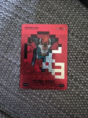 2026 Bo Jackson Battle Arena Tecmo Bowl Chainsaw HI368 FIRST EDITION