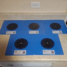 LOT(5) QUICKFLASH P-50 UTILITY PIPE FLASHING PANEL NO CAULK 1/2" - 3/4" PIPE NEW