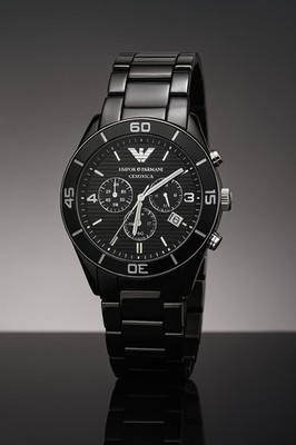 EMPORIO ARMANI CERAMICA 腕時計 AR1421 Emporio Armani Ceramica AR1421 Wrist Watch for Men for sale