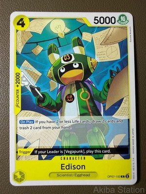 EDISON OP07-100 COMMON 500 YEARS IN THE FUTURE ONE PIECE NM