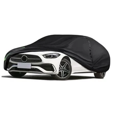 16-Layer 600D Heavy Duty OD-3 Fit for-Sedan Body Length 188" - 198" Black