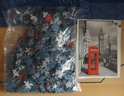 FX Schmid Puzzle London Telefonzelle rot Big Ben 1000 Teile NEU ohne OVP