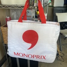 Made In France - Monoprix Insulated Shopping Bag - Free Shipping